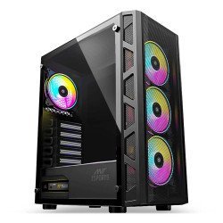 Ant Esports 510 AIR Mid Tower Gaming Cabinet Computer Case Supports E-ATX, ATX, Micro-ATX, Mini-ITX
