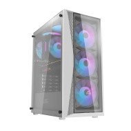 Ant Esports 220 Air Mid- Tower Computer Case - Support - ATX, M-ATX, ITX