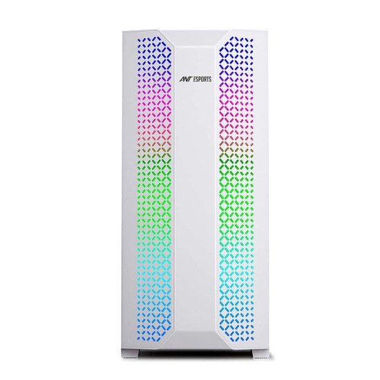 Ant Esports ICE-280TGW Mid Tower Computer Case