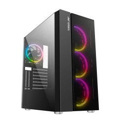 Ant Esports ICE-511MT Mid Tower Mesh Gaming Cabinet Supports E-ATX, ATX, Micro-ATX, Mini-ITX Motherboard 