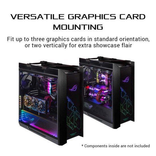 ASUS Rog Strix Helios Gx601 RGB Mid-Tower Computer Case for upto Eatx Motherboards ASUS Rog Strix Helios Gx601 RGB Mid-Tower Computer Case for upto Eatx Motherboards
