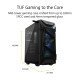 ASUS TUF Tempered Glass Gaming GT301 Mid-Tower Compact Case for ATX Motherboards with Honeycomb Front Panel ASUS TUF Tempered Glass Gaming GT301 Mid-Tower Compact Case for ATX Motherboards with Honeycomb Front Panel