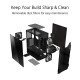 ASUS TUF Tempered Glass Gaming GT301 Mid-Tower Compact Case for ATX Motherboards with Honeycomb Front Panel ASUS TUF Tempered Glass Gaming GT301 Mid-Tower Compact Case for ATX Motherboards with Honeycomb Front Panel