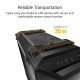 ASUS TUF Tempered Glass Gaming GT501 Mid-Tower Compact Case for ATX Motherboards with Honeycomb Front Panel ASUS TUF Tempered Glass Gaming GT501 Mid-Tower Compact Case for ATX Motherboards with Honeycomb Front Panel