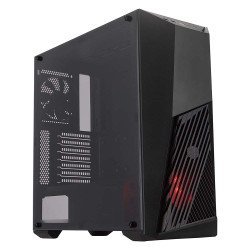 Cooler MasterBox K501L RGB Mid Tower Gaming Cabinet with Pre-Installed Fans