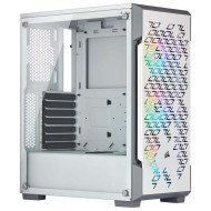 Corsair Icue 220T RGB Airflow Tempered Glass Mid-Tower Smart Case white