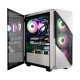 Galax Revolution - 01 Mid Tower Gaming Case with 4 ARGB Fans white Galax Revolution - 01 Mid Tower Gaming Case with 4 ARGB Fans white