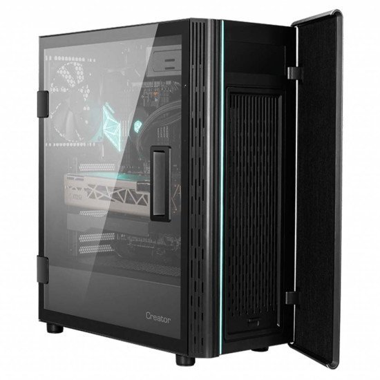 Msi Creator 400M Rgb E-Atx Mid Tower Cabinet Black Msi Creator 400M Rgb E-Atx Mid Tower Cabinet Black