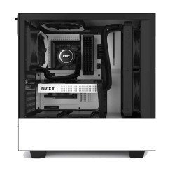 Nzxt H510 Tempered Glass, Alloy Steel Flow Mid Tower Computer Case White