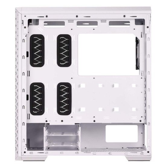 XPG Defender Pro Mid-Tower Chassis E-ATX with MESH Front Panel ARGB Strips Lighting Effects White XPG Defender Pro Mid-Tower Chassis E-ATX with MESH Front Panel ARGB Strips Lighting Effects White