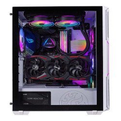 XPG Starker Air Mid Tower Tempered Glass White Computer Case Gaming Cabinet