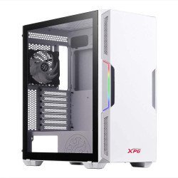 XPG Starker Air Mid Tower Tempered Glass White Computer Case Gaming Cabinet