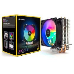 Ant Esports ICE-C200 CPU Cooler/CPU Fan with Rainbow LED Fan