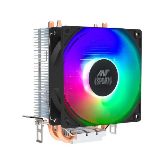 Ant Esports ICE-C200 CPU Cooler/CPU Fan with Rainbow LED Fan Ant Esports ICE-C200 CPU Cooler/CPU Fan with Rainbow LED Fan