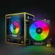 Ant Esports ICE-C200 CPU Cooler/CPU Fan with Rainbow LED Fan Ant Esports ICE-C200 CPU Cooler/CPU Fan with Rainbow LED Fan