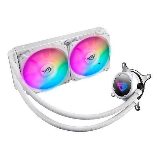 ASUS ROG Strix LC 240 RGB White Edition AIO Liquid CPU Cooler ASUS ROG Strix LC 240 RGB White Edition AIO Liquid CPU Cooler