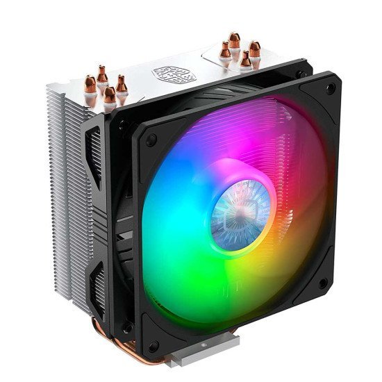 Cooler Master Hyper 212 ARGB CPU Air Cooler With 4 Direct Contact Heatpipes Cooler Master Hyper 212 ARGB CPU Air Cooler With 4 Direct Contact Heatpipes