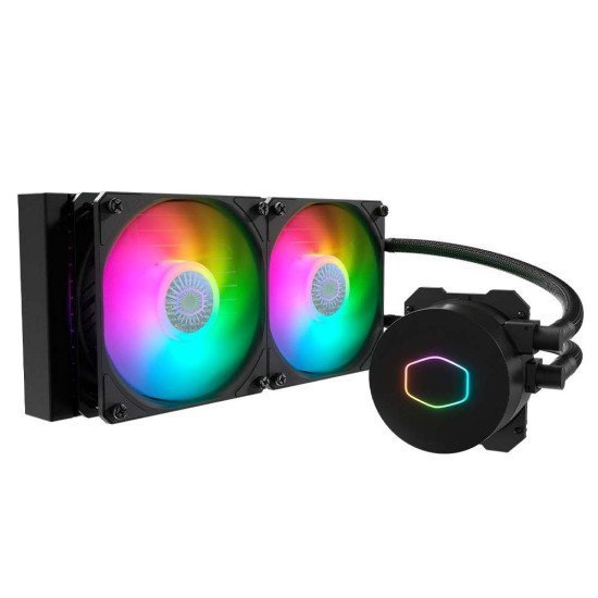 Cooler Master MasterLiquid ML240L ARGB V2 CPU Liquid Cooler - Black | Support Intel & AMD CPU Socket Cooler Master MasterLiquid ML240L ARGB V2 CPU Liquid Cooler - Black | Support Intel & AMD CPU Socket