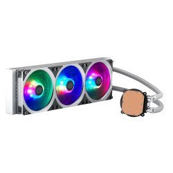 Cooler Master ML360P Silver Edition CPU Liquid Cooler Integrated Fan Design 