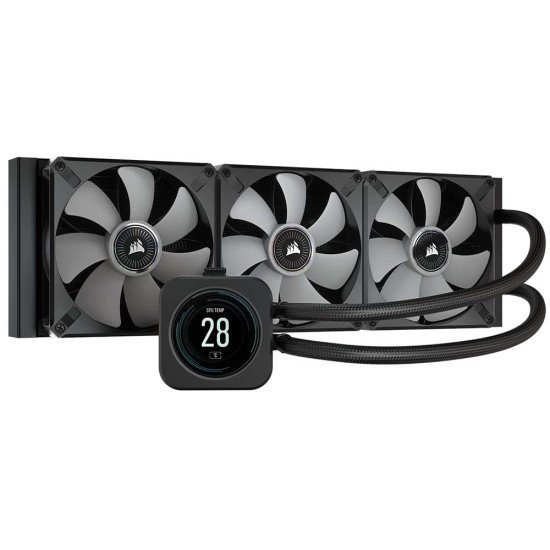 Corsair iCUE H150i Elite LCD Display Liquid CPU Cooler-Custom IPS LCD Screen Corsair iCUE H150i Elite LCD Display Liquid CPU Cooler-Custom IPS LCD Screen