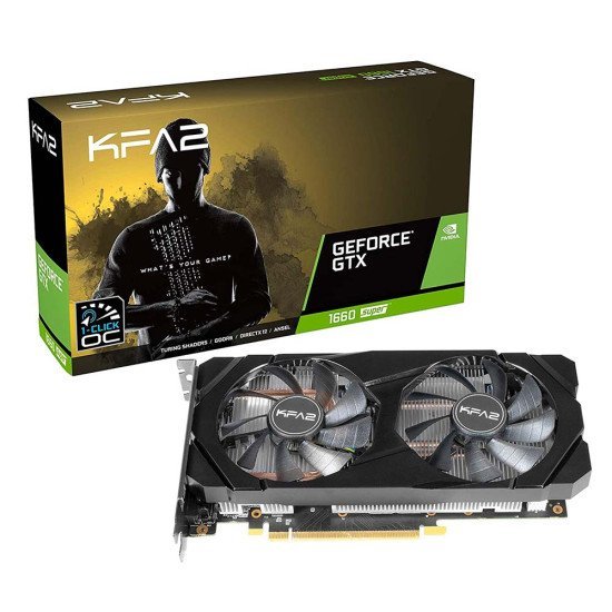 Galax GeForce ® 6 GB gddr6 pci_e GTX 1660 Super 1-Click OC Galax GeForce ® 6 GB gddr6 pci_e GTX 1660 Super 1-Click OC