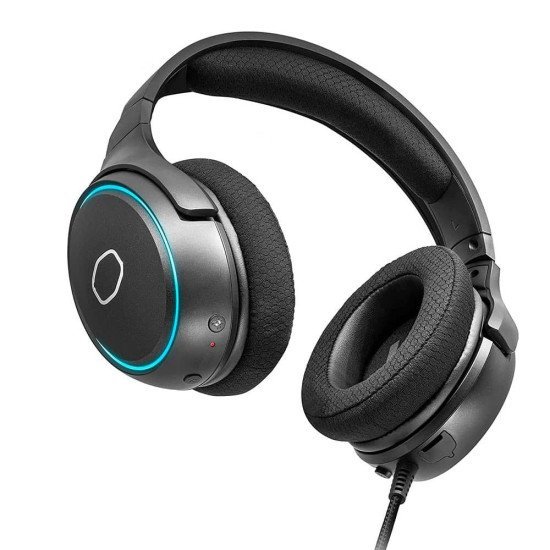 Cooler Master MH650 RGB Wired Gaming On Ear Headphones - Virtual 7.1 Surround Sound Cooler Master MH650 RGB Wired Gaming On Ear Headphones - Virtual 7.1 Surround Sound