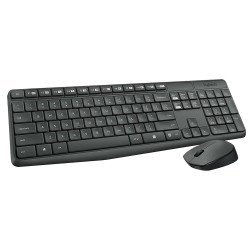 Logitech MK235 Wireless Keyboard and Mouse Set for Windows