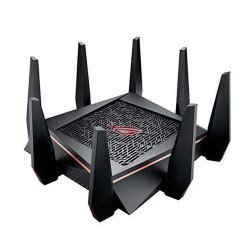 Asus ROG Rapture GT-AC5300 Tri-Band WiFi Gaming Router for VR and 4K Streaming, with Quad core Processor