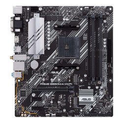 Asus Prime B550M-A WiFi Micro ATX Motherboard USB 3.2 Gen2 and Aura Sync RGB Header Support - DDR4 Asus Prime B550M-A WiFi Micro ATX Motherboard USB 3.2 Gen2 and Aura Sync RGB Header Support - DDR4