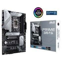 ASUS Prime Z690-P WiFi D4 LGA 1700 (12th Gen Intel Core) ATX Motherboard with PCIe 5.0, Three M.2 Slots, DDR4