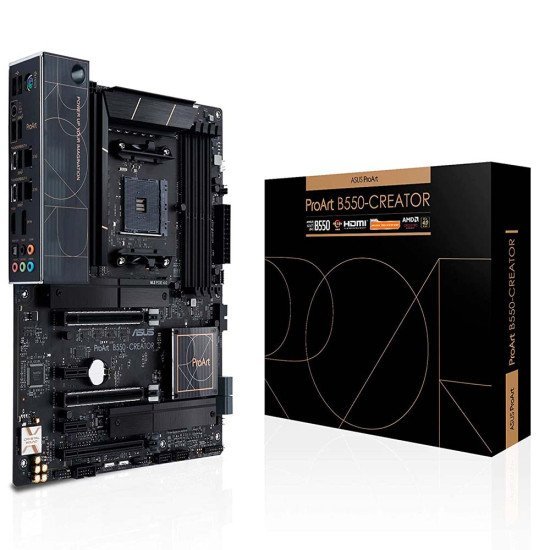 Asus Proart B550-Creator Amd B550 Ryzen Am4 Atx Motherboard Asus Proart B550-Creator Amd B550 Ryzen Am4 Atx Motherboard