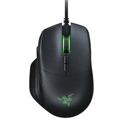 Razer Basilisk Ergonomic FPS Wired Gaming Mouse - Chroma RGB Lighting - Black