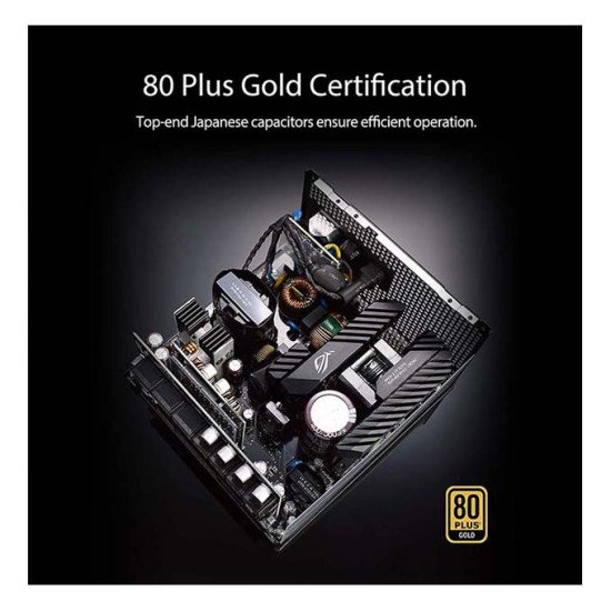 ASUS ROG Strix 1000W Gold PSU, Power Supply 80 Plus Gold Certification ASUS ROG Strix 1000W Gold PSU, Power Supply 80 Plus Gold Certification