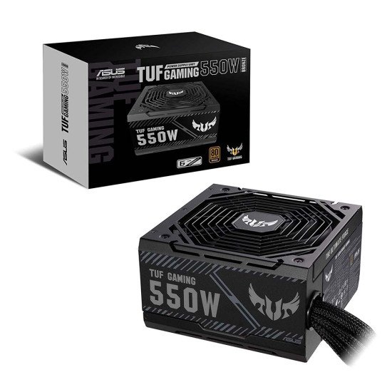 Asus TUF Gaming 550B 550 Watt 80 Plus Bronze Power Supply Asus TUF Gaming 550B 550 Watt 80 Plus Bronze Power Supply