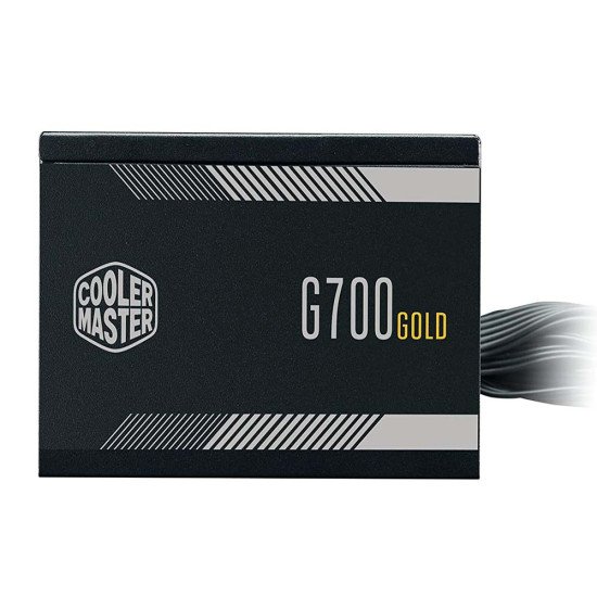 Cooler Master G700 Gold 80 Plus Gold Certified Power Supply, Intel ATX 12V 2.52, 120mm HDB Fan