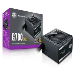 Cooler Master G700 Gold 80 Plus Gold Certified Power Supply, Intel ATX 12V 2.52, 120mm HDB Fan