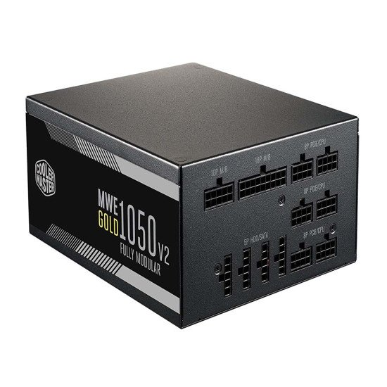 Cooler Master MWE 1050 V2 1050 Watt 80 Plus Gold Fully Modular Power Supply Cooler Master MWE 1050 V2 1050 Watt 80 Plus Gold Fully Modular Power Supply