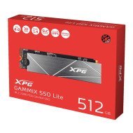 XPG GAMMIX S50 Lite M.2 NVME 512GB PCIe Gen4 2280 Internal Gaming SSD Read/Write Up to 3900/3200 MB/s